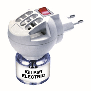KILL PAFF ELECTRIC - Kit - COMPLETO PMC Insetticida liquido per elettroemanatore attivo contro le zanzare degli ambienti domestici - pz.12